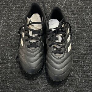 adidas Goletto Black and White Soccer Cleats size 7 mens